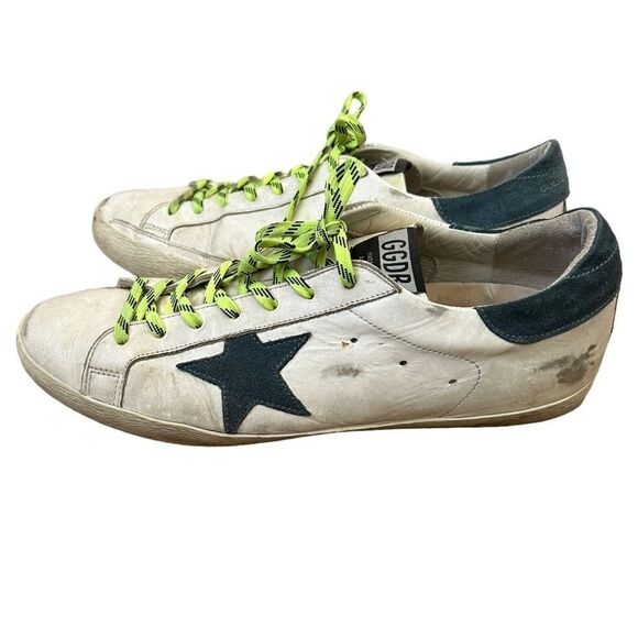 Golden Goose Superstar Sneaker with Neon Hiking Laces - Picture 11 of 11